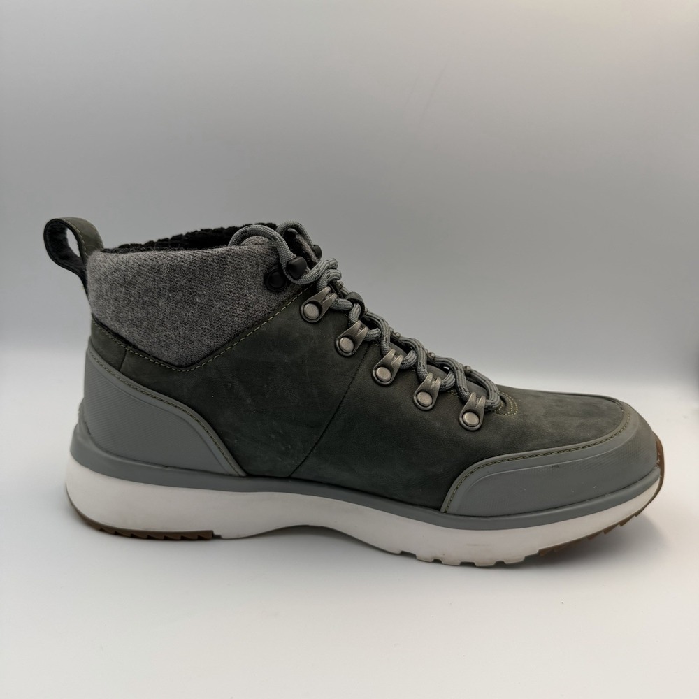 UGG Olivert Norse Gray Waterproof Leather Hiker Snow Boots Shoes Men's Size 7.5 - Picture 5 of 11